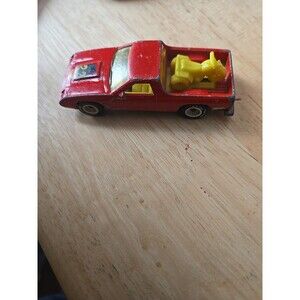 Vintage 1983 Hot Wheels Red Dodge Rampage/Bikes Real Riders 5903 Hong Kong